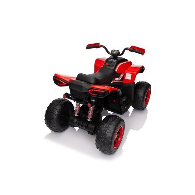 Vienvietis elektrinis keturratis vaikams Quad Fast Wheel, raudonas