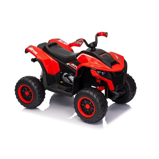 Vienvietis elektrinis keturratis vaikams Quad Fast Wheel, raudonas