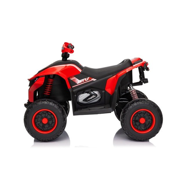 Vienvietis elektrinis keturratis vaikams Quad Fast Wheel, raudonas