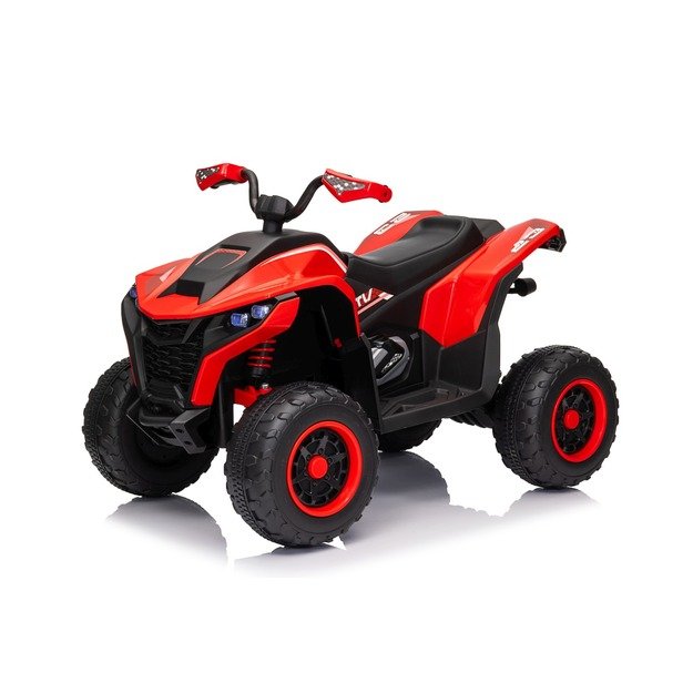 Vienvietis elektrinis keturratis vaikams Quad Fast Wheel, raudonas