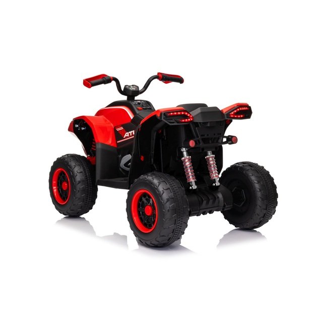 Vienvietis elektrinis keturratis vaikams Quad Fast Wheel, raudonas