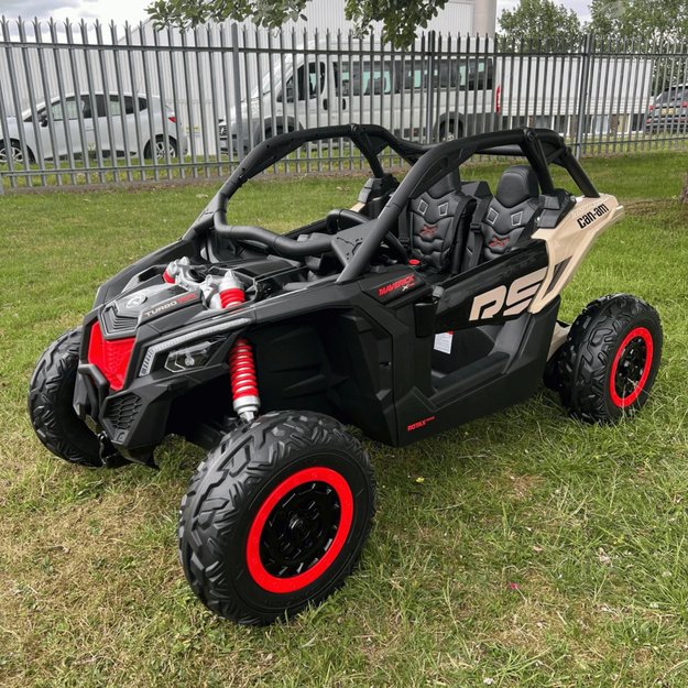 Dvivietis elektromobilis bagis Maverick Turbo RR, žalias