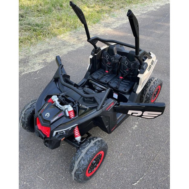 Dvivietis elektromobilis bagis Maverick Turbo RR, žalias