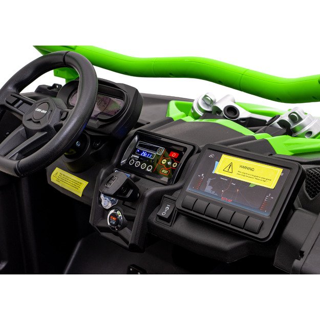 Dvivietis elektromobilis bagis Maverick Turbo RR, žalias