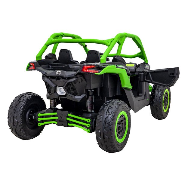 Dvivietis elektromobilis bagis Maverick Turbo RR, žalias