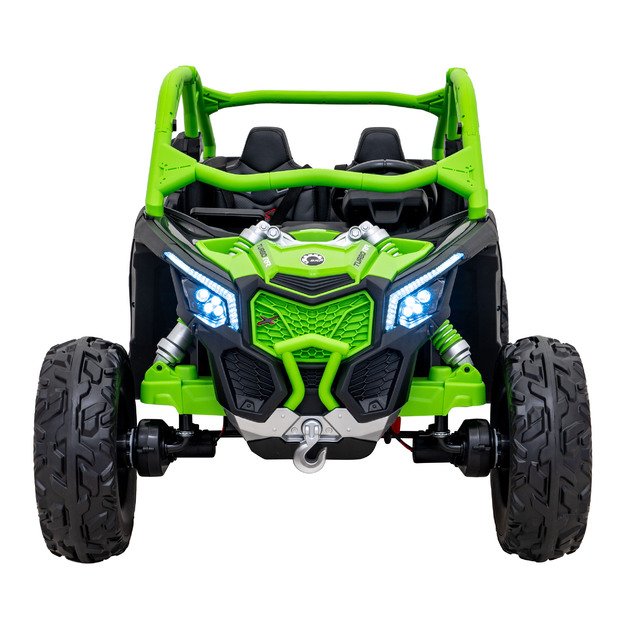 Dvivietis elektromobilis bagis Maverick Turbo RR, žalias