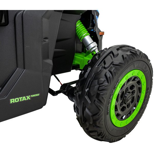 Dvivietis elektromobilis bagis Maverick Turbo RR, žalias