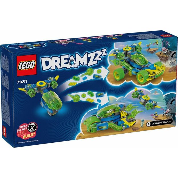 Konstruktorius vaikams „Mateo ir Z-Blob lenktyninis veiksmo automobilis“, LEGO® DREAMZzz 71491