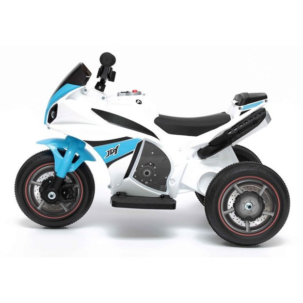 Vaikiškas elektrinis triratis motociklas GTM5588, mėlynas