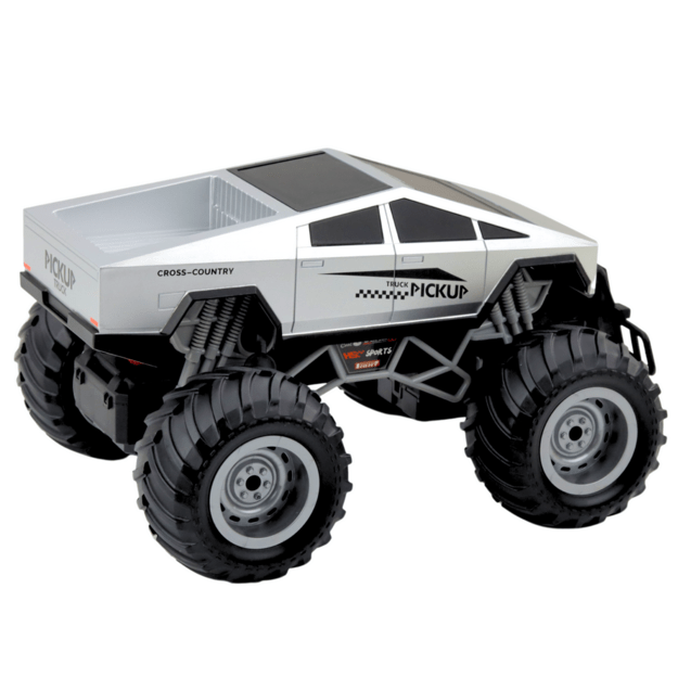 Nuotoliniu būdu valdomas visureigis PICKUP TRUCK 1:16, sidabrinis  2