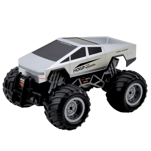 Nuotoliniu būdu valdomas visureigis PICKUP TRUCK 1:16, sidabrinis  1