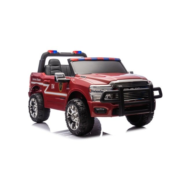 Dvivietis elektromobilis Dodge RAM 3500 4x4, gaisrinė