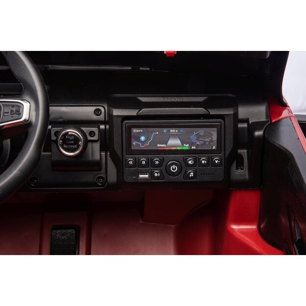 Dvivietis elektromobilis Dodge RAM 3500 4x4, gaisrinė