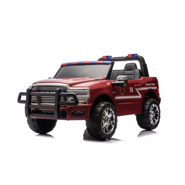 Dvivietis elektromobilis Dodge RAM 3500 4x4, gaisrinė