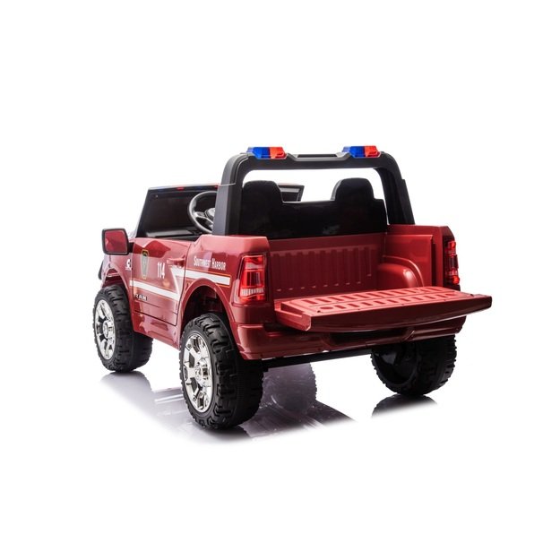 Dvivietis elektromobilis Dodge RAM 3500 4x4, gaisrinė