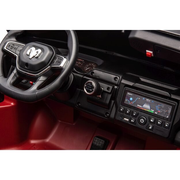 Dvivietis elektromobilis Dodge RAM 3500 4x4, gaisrinė