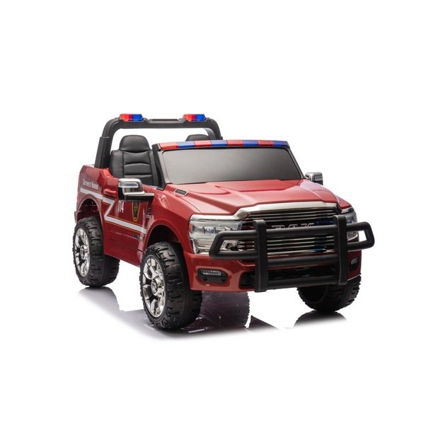 Dvivietis elektromobilis Dodge RAM 3500 4x4, gaisrinė