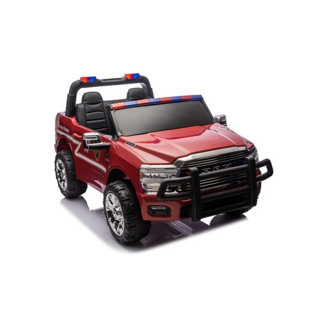 Dvivietis elektromobilis Dodge RAM 3500 4x4, gaisrinė