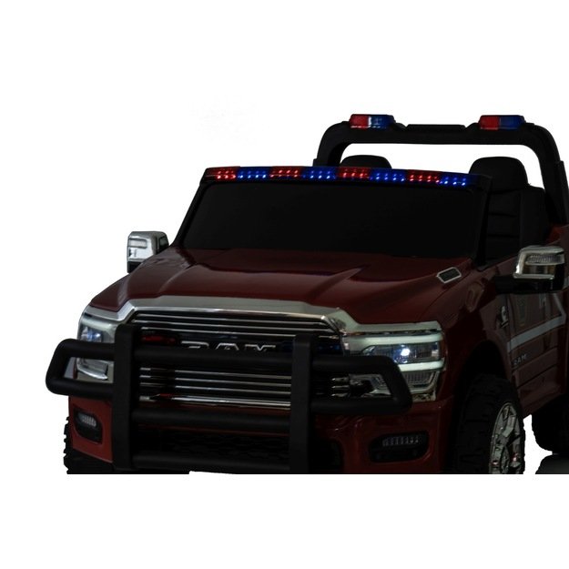 Dvivietis elektromobilis Dodge RAM 3500 4x4, gaisrinė