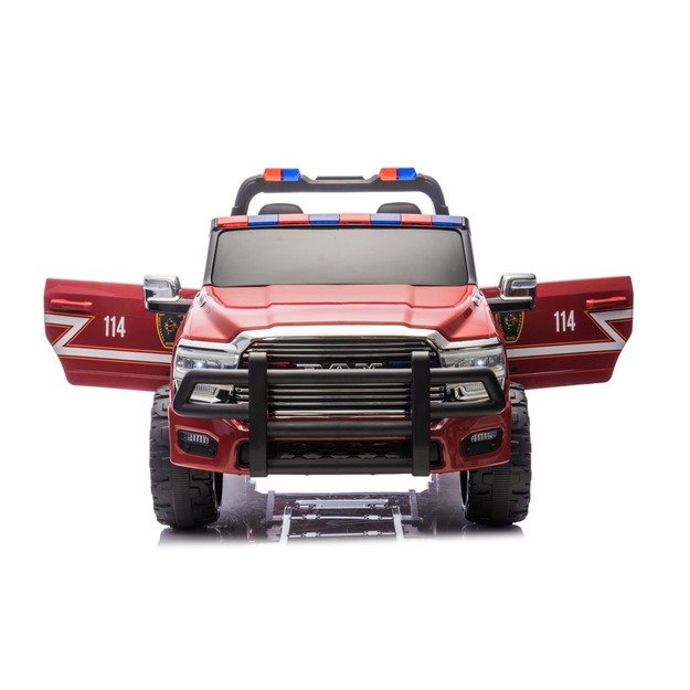Dvivietis elektromobilis Dodge RAM 3500 4x4, gaisrinė