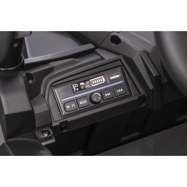 Vaikiškas elektromobilis Madman UTV-MX Buggy, juodas