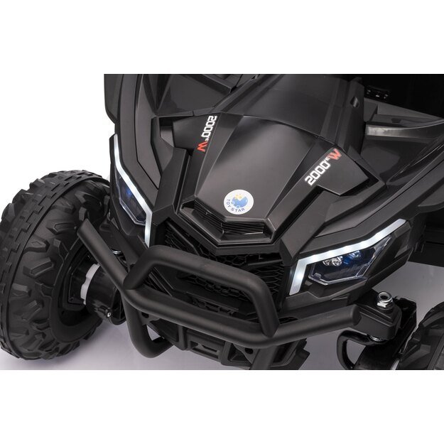 Vaikiškas elektromobilis Madman UTV-MX Buggy, juodas