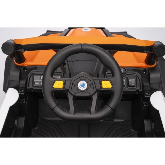 Vaikiškas elektromobilis Madman UTV-MX Buggy, baltas