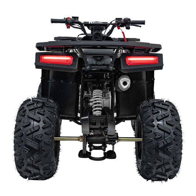Benzininis keturratis vaikams 120CC DISCOVERER, juodas