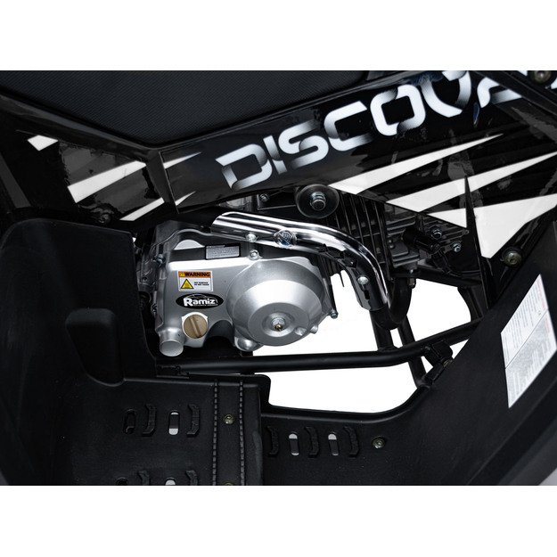 Benzininis keturratis vaikams 120CC DISCOVERER, juodas
