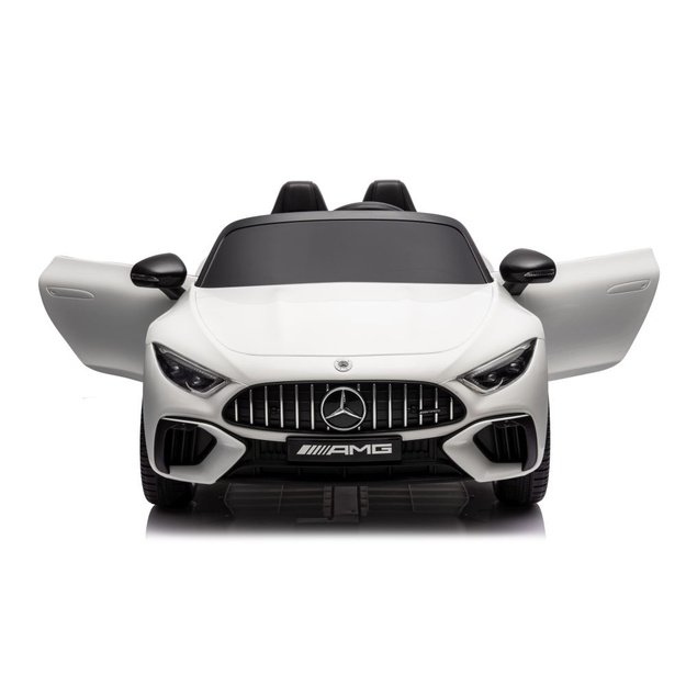 Dvivietis elektromobilis vaikams Mercedes AMG SL63, baltas