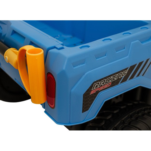 Vaikiškas dvivietis elektrinis bagis 4x4 Speed 900, mėlynas