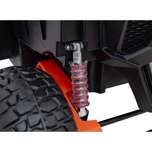 Bagis UTV X3 Off-Road – dvivietis elektromobilis vaikams, oranžinis