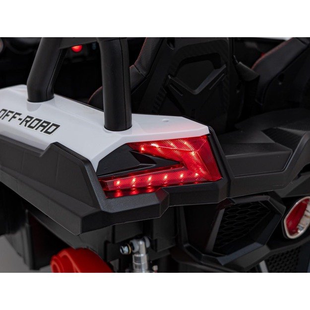 Bagis UTV X3 Off-Road – dvivietis elektromobilis vaikams, oranžinis