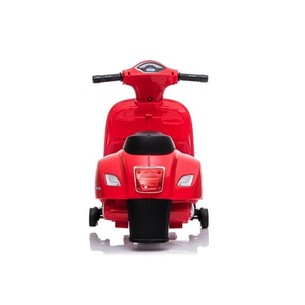 Vaikiškas elektrinis motoroleris Vespa GTS 300 Mini, raudonas