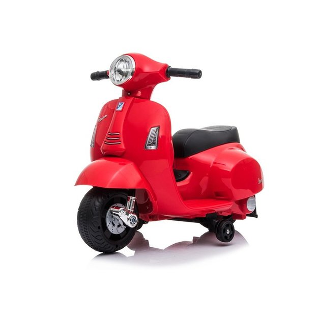 Vaikiškas elektrinis motoroleris Vespa GTS 300 Mini, raudonas