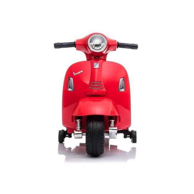 Vaikiškas elektrinis motoroleris Vespa GTS 300 Mini, raudonas