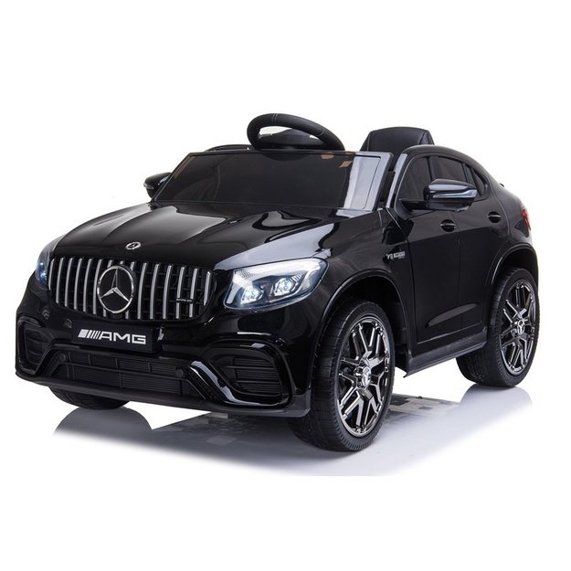 Elektromobilis vaikams Mercedes QLS 4x4, juodas
