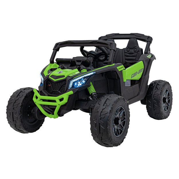 Vienvietis elektrinis bagis vaikams Maverick CAN-AM, žalias  22