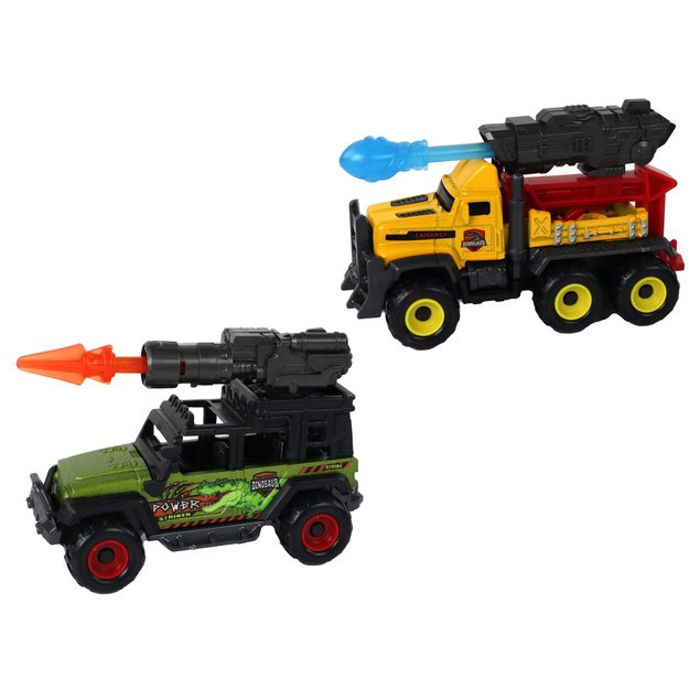 Transporto priemonių rinkinys su dinozaurais  9