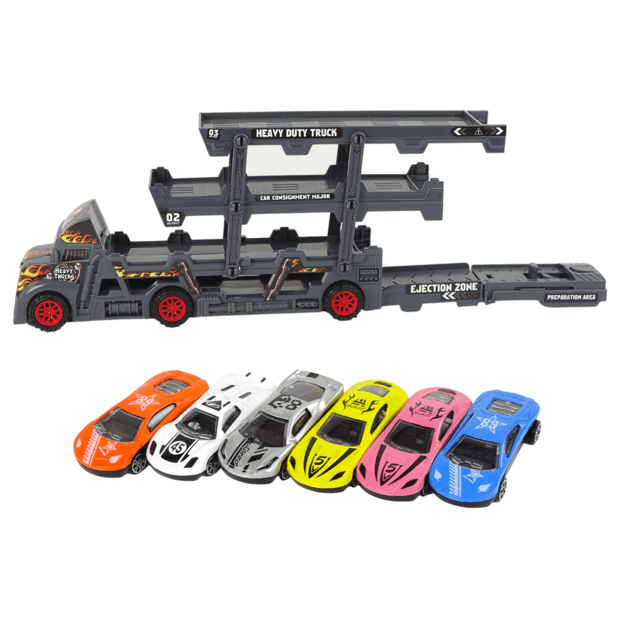  Didelis trijų aukštų autovežis „Heavy Duty truck“ 5