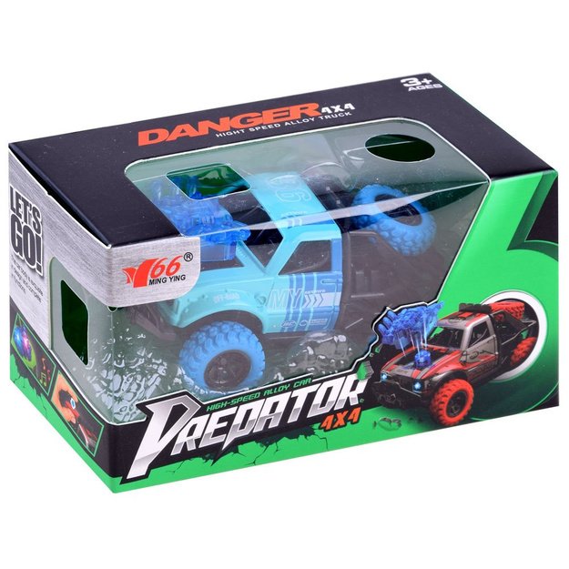 Kaskadinis 4x4 automobilis Predator, mėlynas