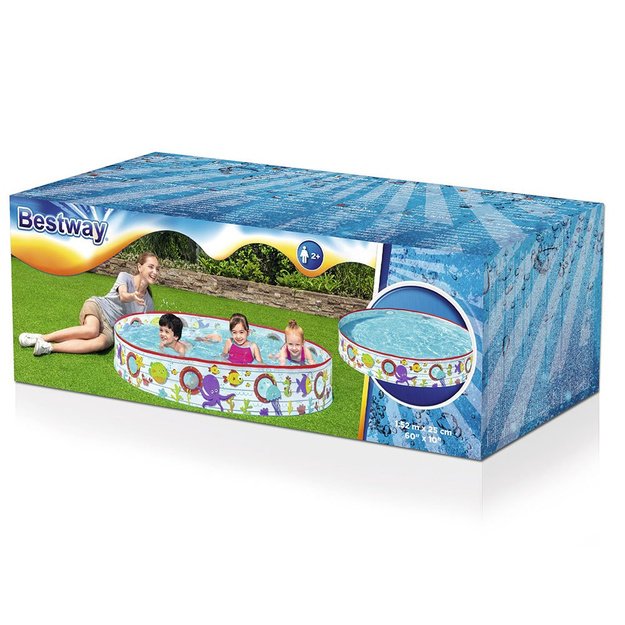 Ramstinis baseinas vaikams 152 cm x 25 cm Bestway