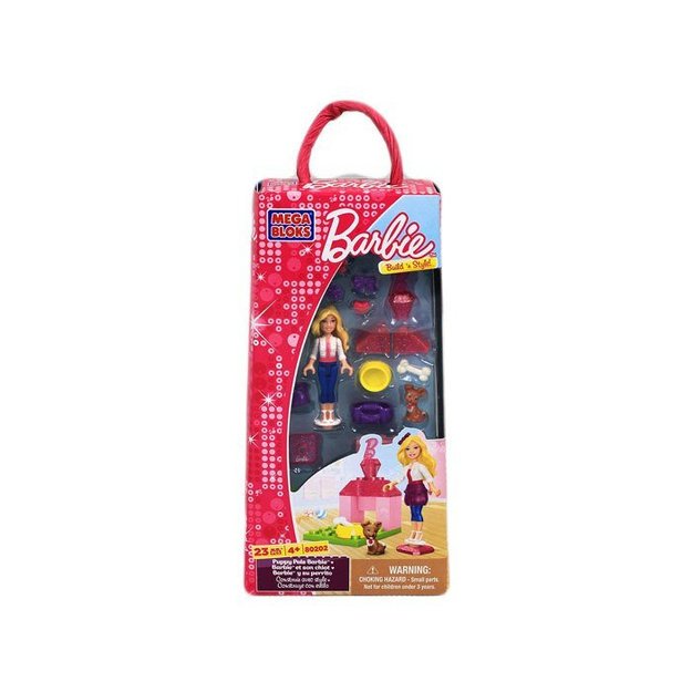 Lėlės BARBIE figūrėlė, Mega Blocks