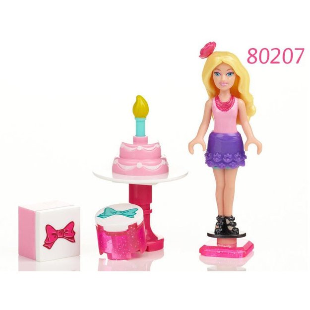 Lėlės BARBIE figūrėlė, Mega Blocks