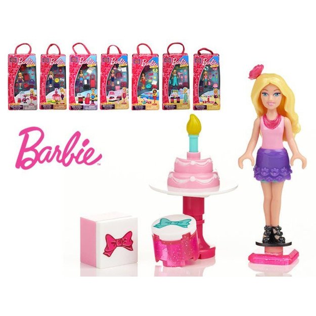 Lėlės BARBIE figūrėlė, Mega Blocks