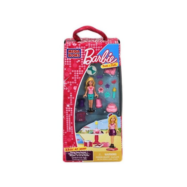 Lėlės BARBIE figūrėlė, Mega Blocks