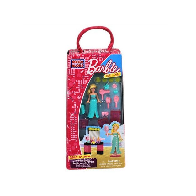 Lėlės BARBIE figūrėlė, Mega Blocks