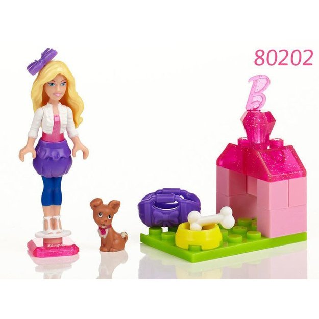 Lėlės BARBIE figūrėlė, Mega Blocks