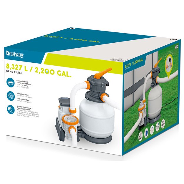 Smėlio filtravimo siurblys Bestway 58499, 8327 L/h