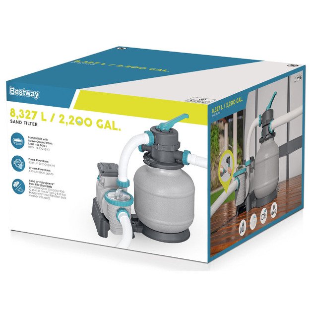 Smėlio filtravimo siurblys Bestway 58499, 8327 L/h